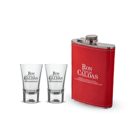 Kit Ronera Roja Cuero