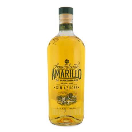 Aguardiente Amarillo de Manzanares 1000 ml